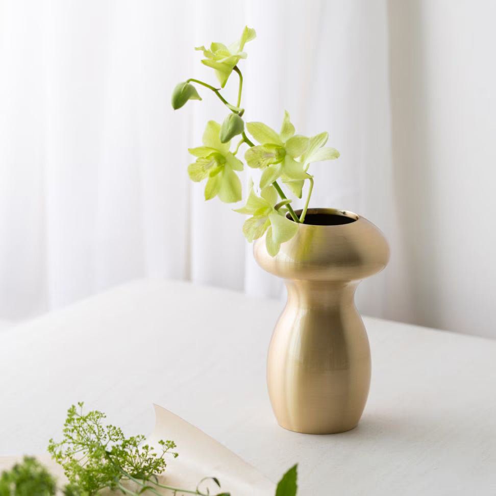 【能作NOUSAKU】蘑菇花瓶 | Nousaku Flower Vase - Mush Bloom