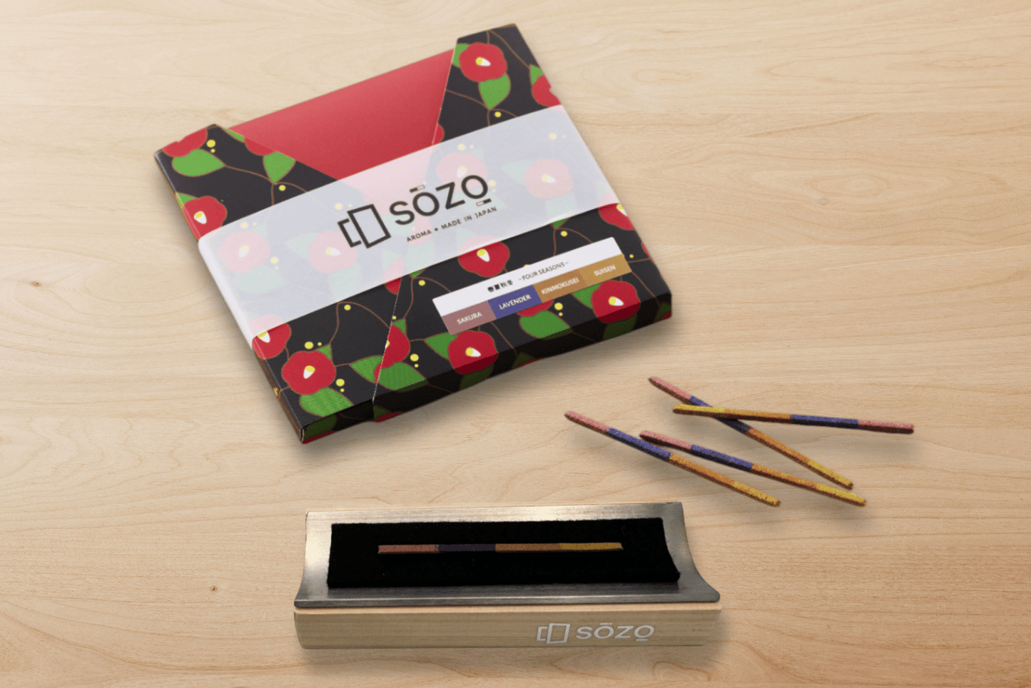 SOZO 線香座 - 輝 | SOZO Incense Holder - KAGAYAKI