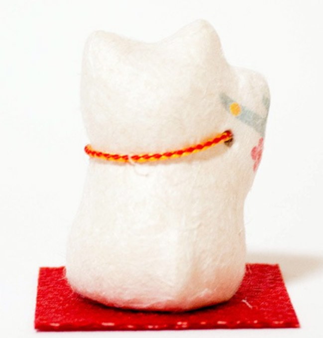 RYUKODO 日本彩繪和紙招財貓(迷你) | RYUKODO Washi Lucky Cat (Mini)