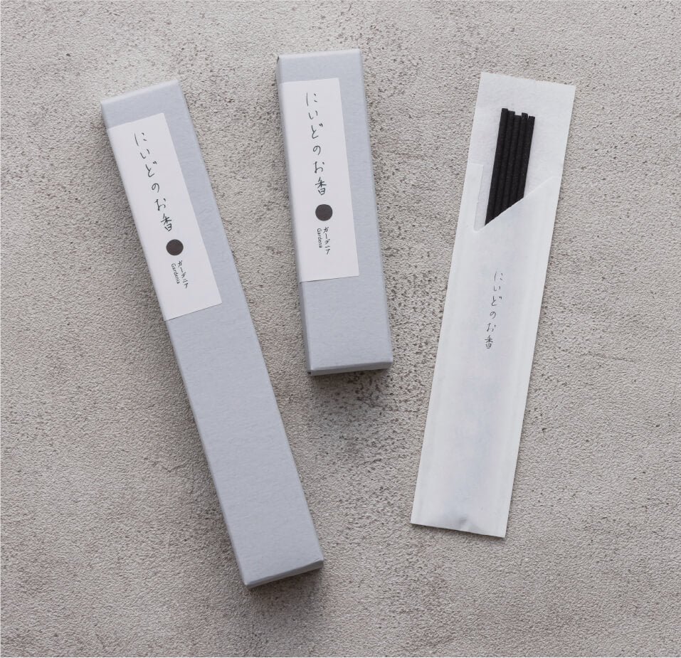 <NIIDO> 短綫香 - 栀子花 | <NIIDO> Short Incense - Gardenia