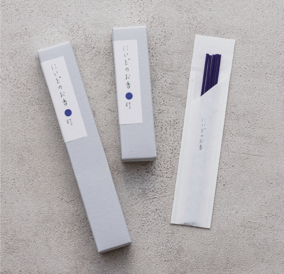 <NIIDO> 短綫香 - 鼠尾草 | <NIIDO> Short Incense - Sage
