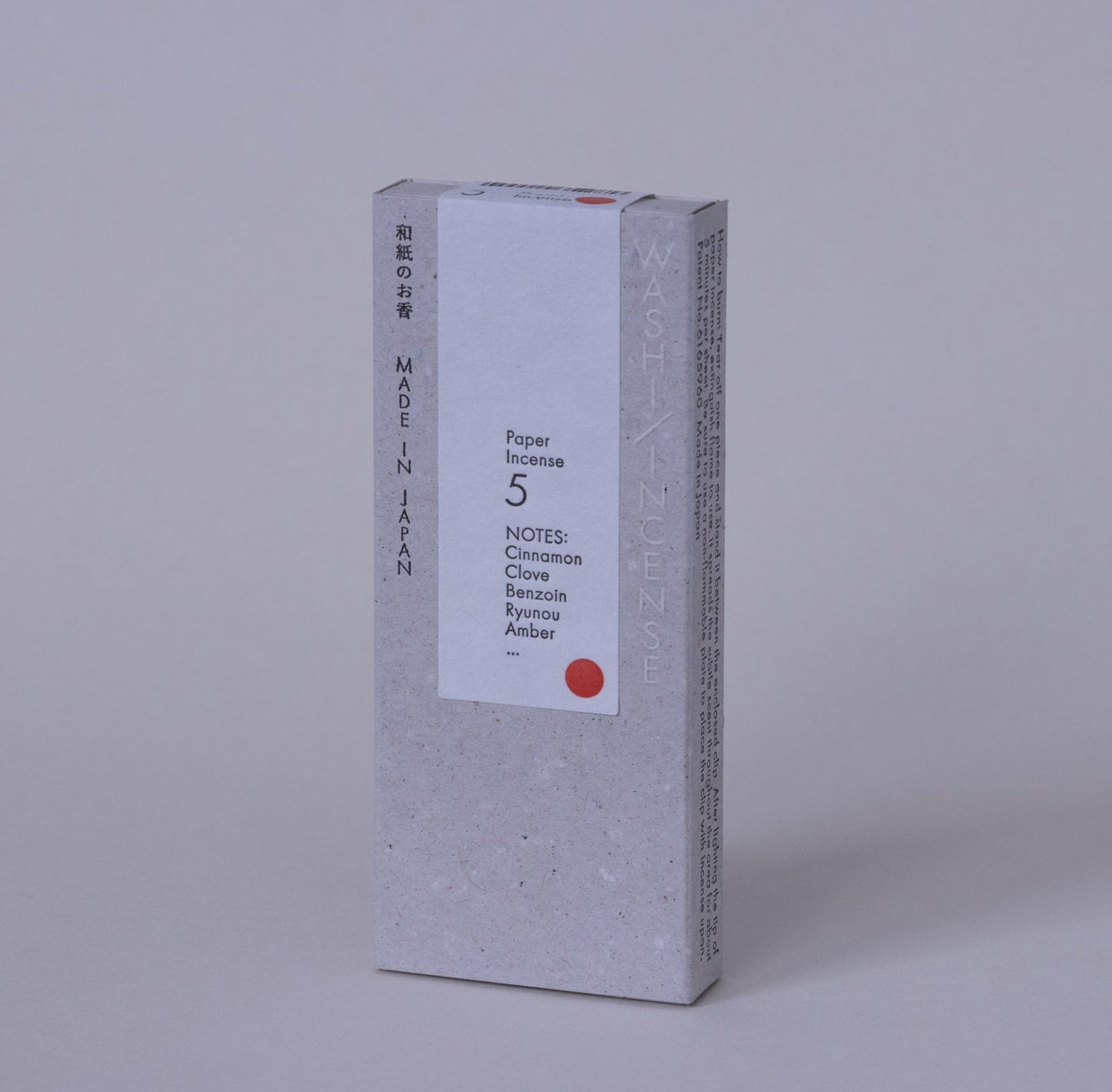 <KUNJUDO> #5 安神薰香 | <KUNJUDO> Washi Incense #5 Harmony of smoky Japanese scents