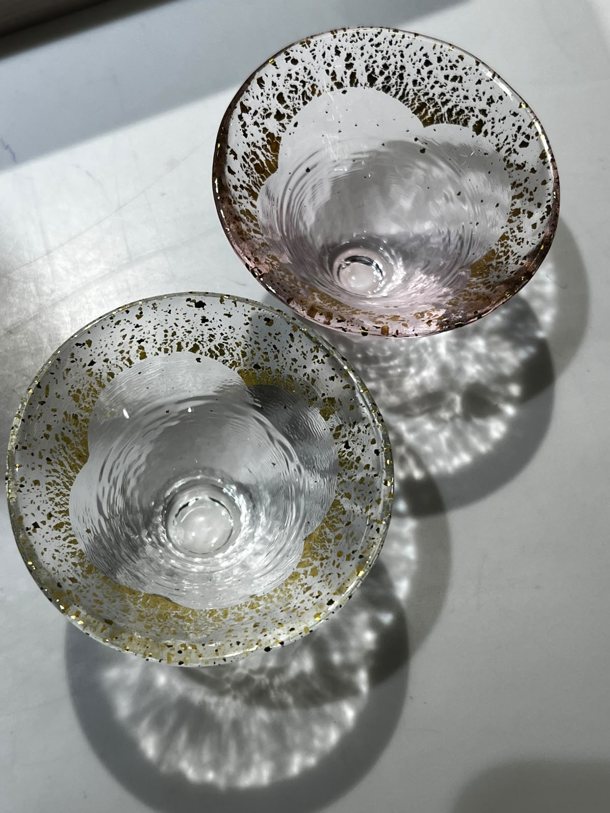 招福金箔清酒杯 (一對) | Gold Leaf Sake Cup (Pair)