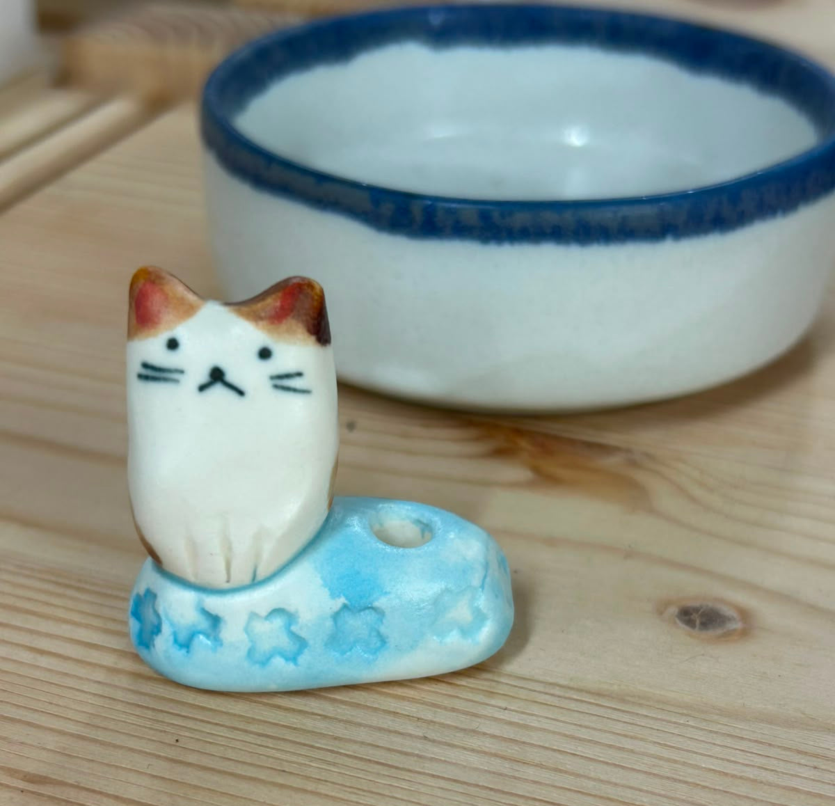 作舍 香立 & 花器 (貓) | Craftman House Incense Holder & Flower Vase (Cat)