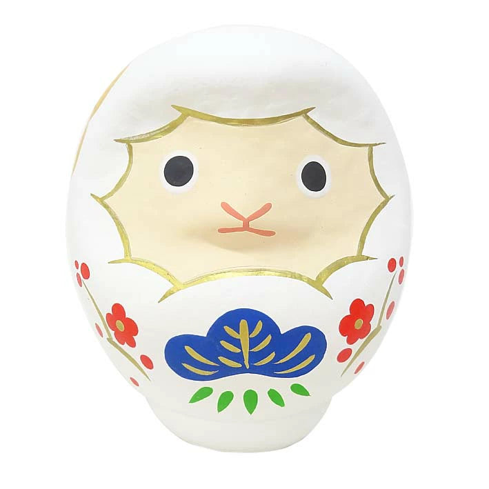 2027生肖羊達摩娃娃擺件 | 2027 Zodiac Sheep Daruma Figurine