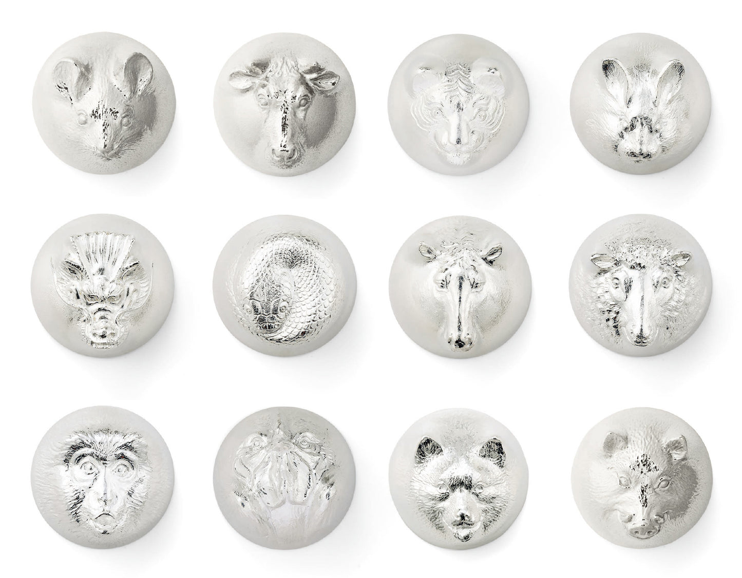 【能作NOUSAKU】12生肖清酒杯 | Sake Cup - Oriental Zodiac (Set of 12)