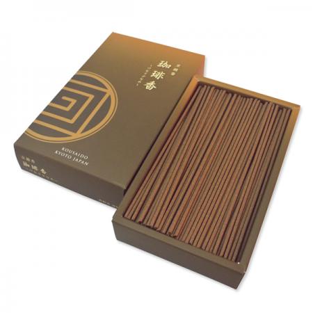 【香彩堂】京線香 緑茶香 / 珈琲香 ~けむり少なめ~ | Kyoto Incense Green Tea / Coffee ~ Less Smoke