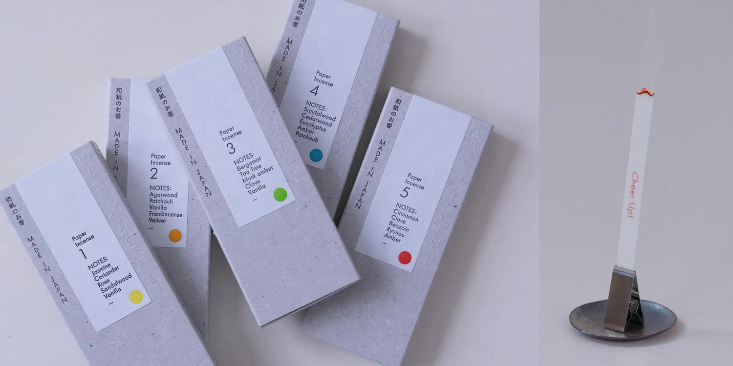 薰壽堂 日本和紙香系列 | KUNJUDO Washi Incense Series