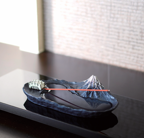 Gingado Mt Fuji Incense Stand