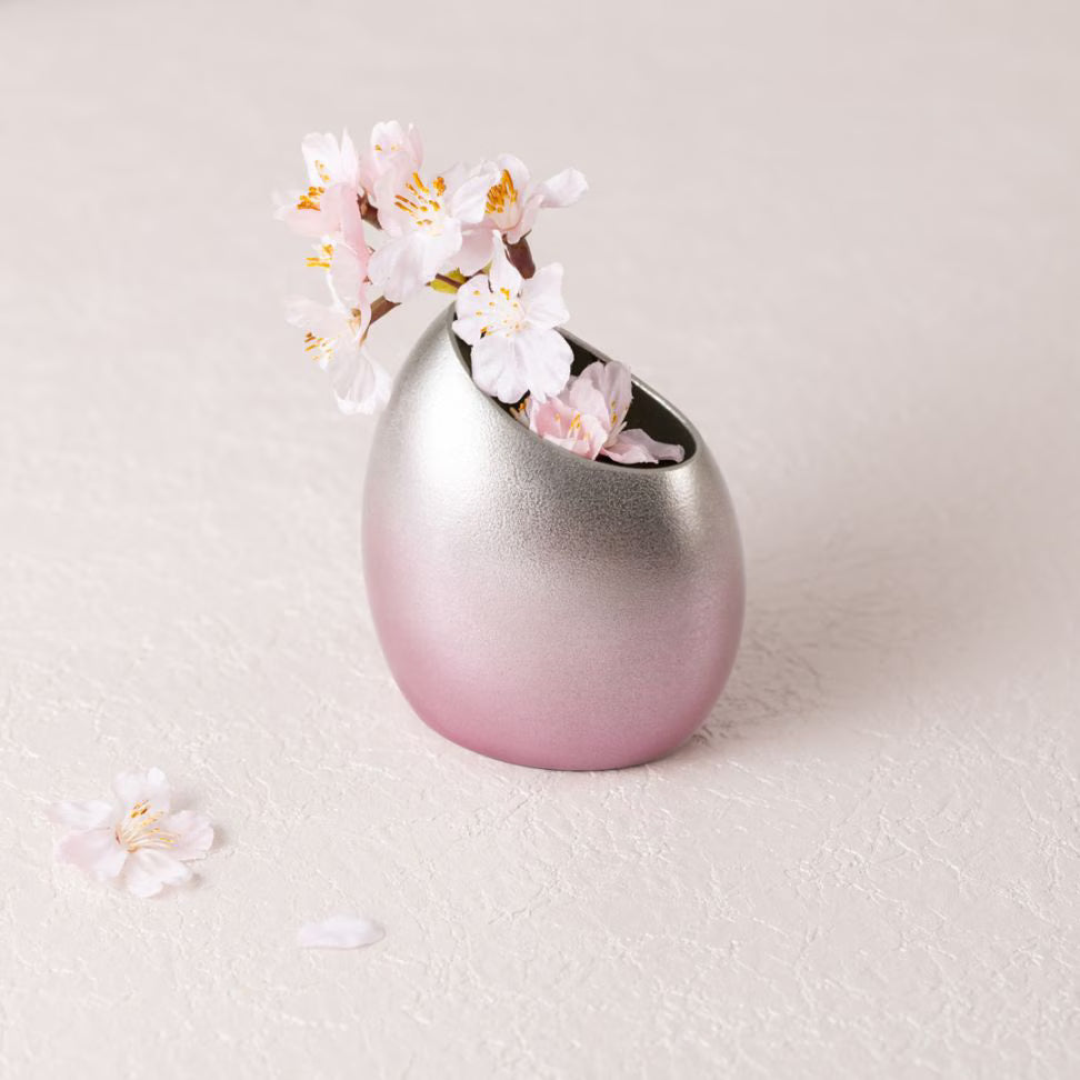 【能作NOUSAKU】Cocoon淡櫻花瓶 - S | Nousaku Cocoon - S - Sakura
