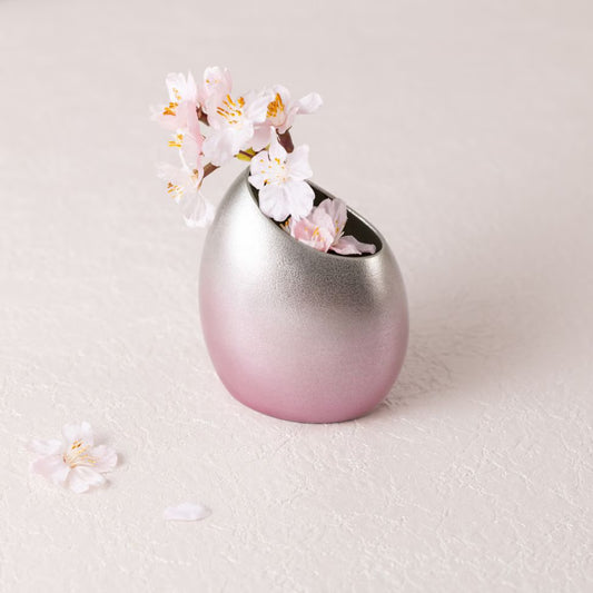 【能作NOUSAKU】Cocoon淡櫻花瓶 - S | Nousaku Cocoon - S - Sakura