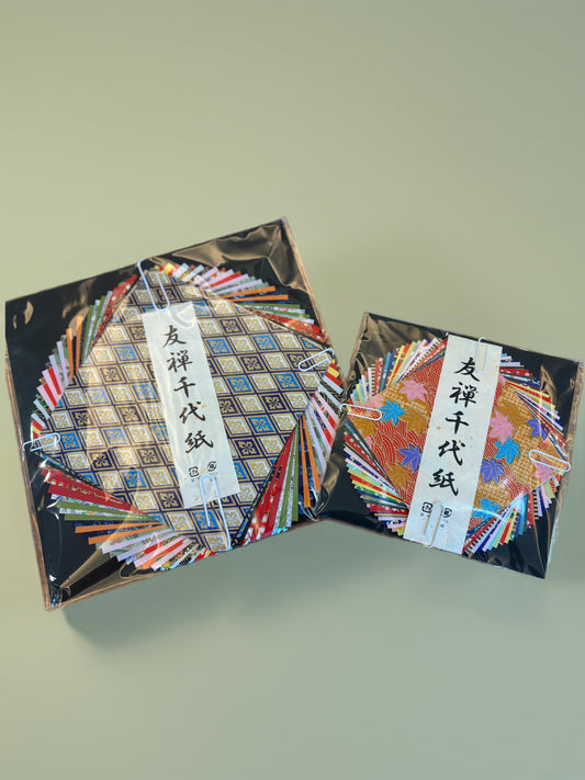 友禅千代紙 - Washi Yuzen Origami Paper (10cm, 30P)