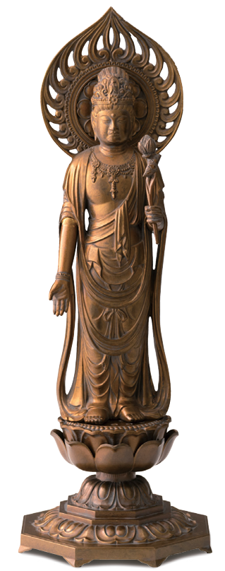 【銀雅堂】 聖觀音菩薩 (古美金) - 36CM | Gingado Holy Kannon Bodhisattva - 36CM