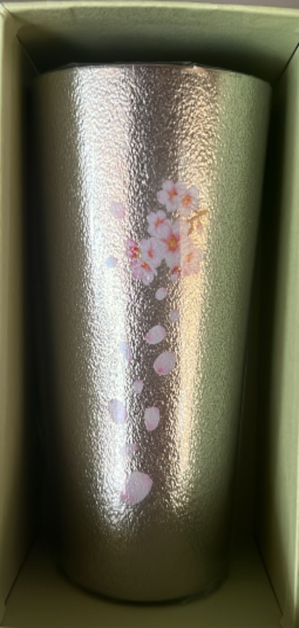 【能作NOUSAKU】 限量版 啤酒杯 - 櫻花| Limited Edition Nousaku Beer Cup - Sakura Fluttering