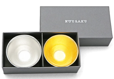 【能作NOUSAKU】清酒杯套裝| Nousaku Sake Cup Set - KIKI