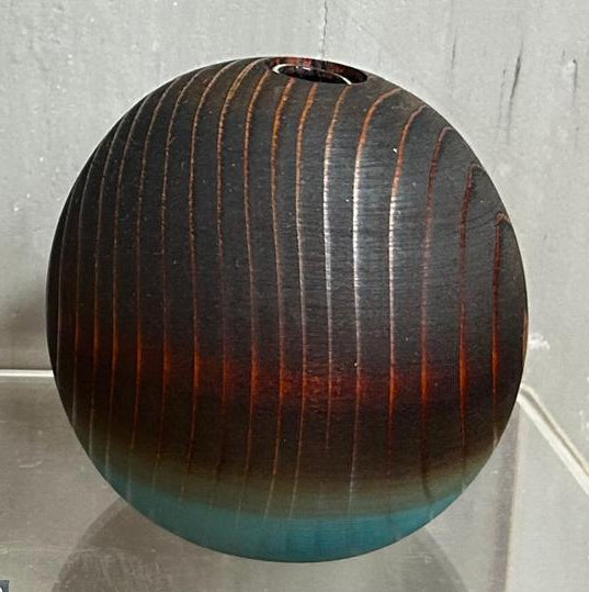 原木一輪插 - MARU |  Sphere Wood Vase