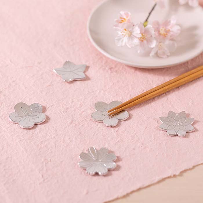 【能作NOUSAKU】花筷子座 (5入) | Nousaku Chopstick Rest - Flowers (5 styles)