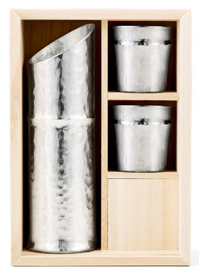 【能作NOUSAKU】竹型清酒杯套裝 | Nousaku Bamboo Sake Set