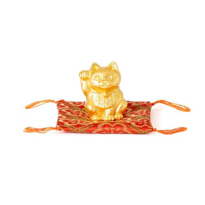 【能作NOUSAKU】圓福招財貓 - 金箔 | Nousaku Lucky Gold Maneki -Neko