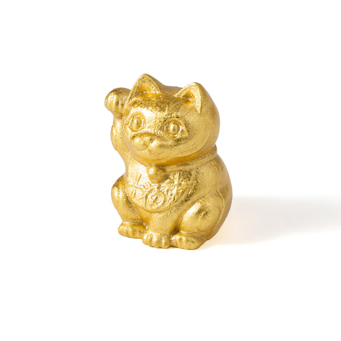 【能作NOUSAKU】圓福招財貓 - 金箔 | Nousaku Lucky Gold Maneki -Neko