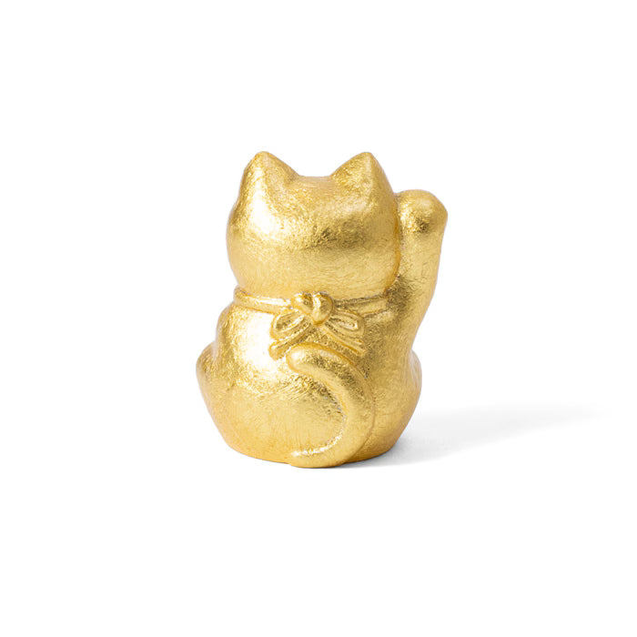 【能作NOUSAKU】圓福招財貓 - 金箔 | Nousaku Lucky Gold Maneki -Neko