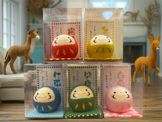 風水ミニだるま Washi Mini Daruma