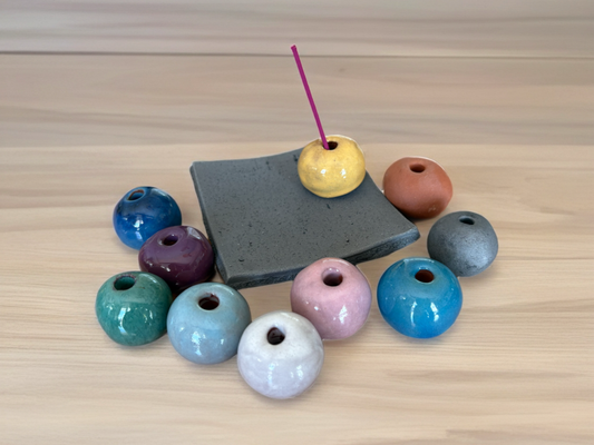 <TSUCHIZA> 瓦香座 - 圓 | <TSUCHIZA> Petite Incense Holder - Round
