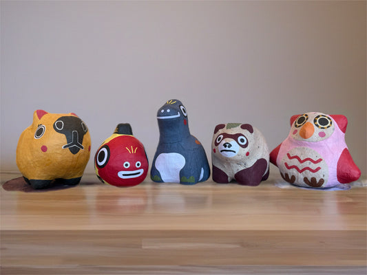 はりぼて張子　Washi Mascot (M)