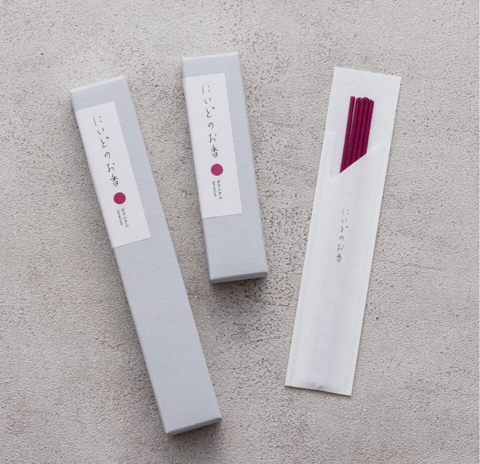 <NIIDO> 短綫香 - 天竺葵 | <NIIDO> Short Incense - Geranium