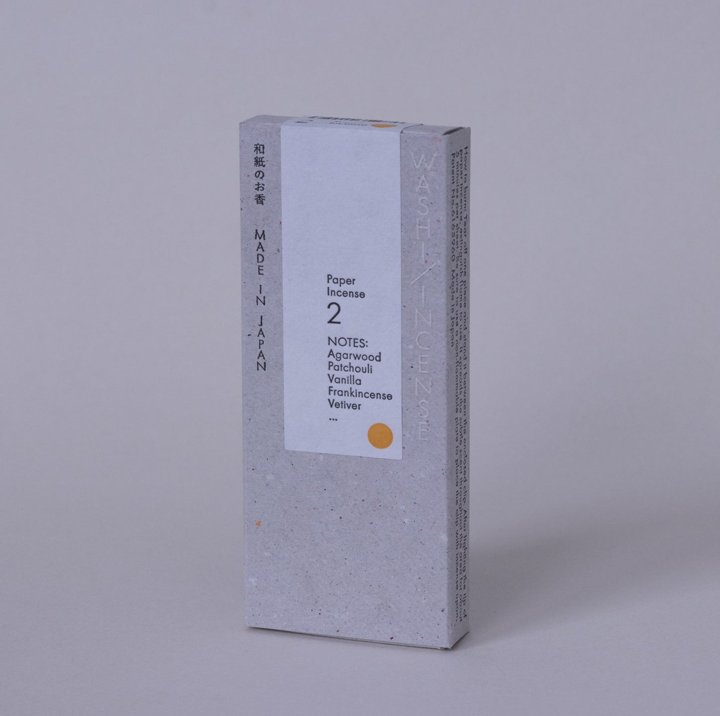 <KUNJUDO> #2 優雅沈香 | <KUNJUDO> Washi Incense #2 Elegant Scent of Agarwood