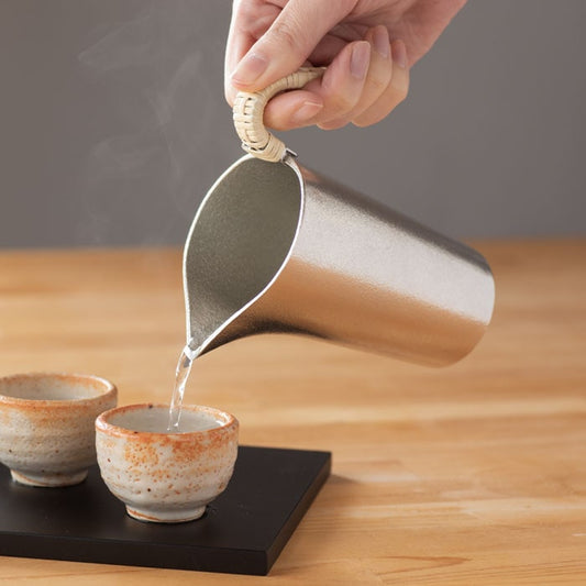 暖酒壺 (小) | <Nousaku> Sake Pitcher - CHIRORI - S
