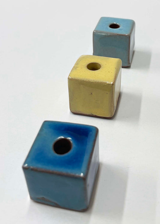 <TSUCHIZA> 瓦香座 - 方 | <TSUCHIZA> Petite Incense Holder - Cube