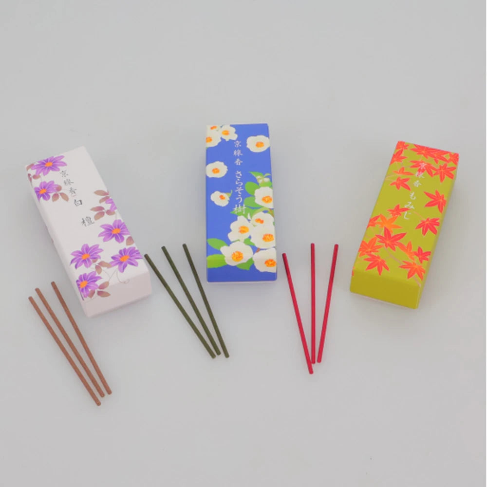 【香彩堂】短寸九種 "四季彩" | Kousaido Gift Set 9 types Short Incense  'Shikisai'