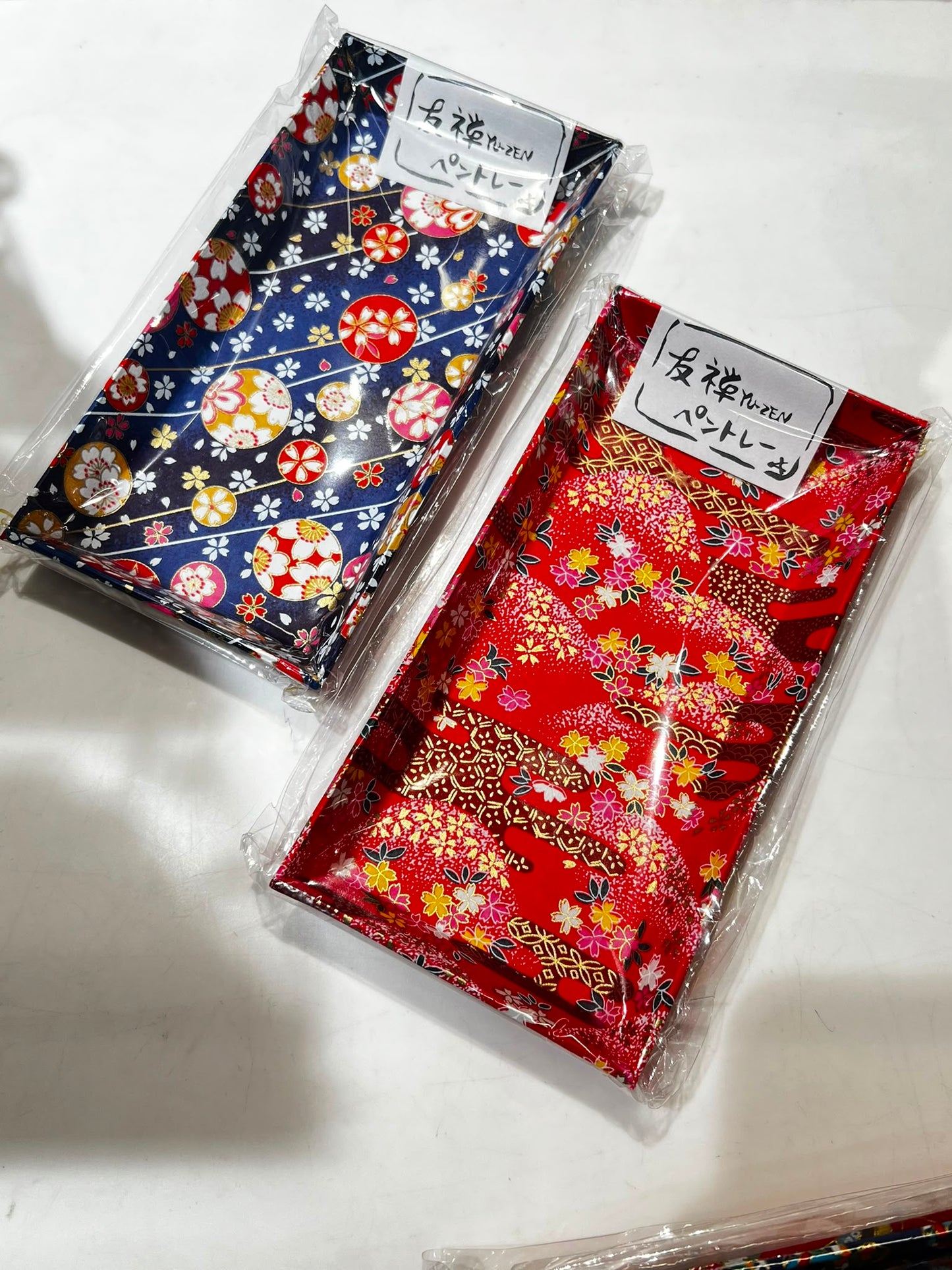 友禅和紙 長方形收納盤 | Yu-Zen Washi Rectangle Tray
