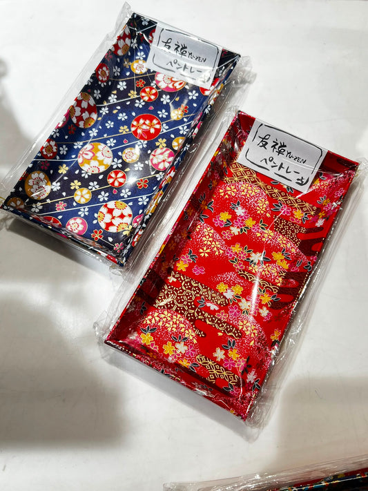 友禅和紙 長方形收納盤 | Yu-Zen Washi Rectangle Tray