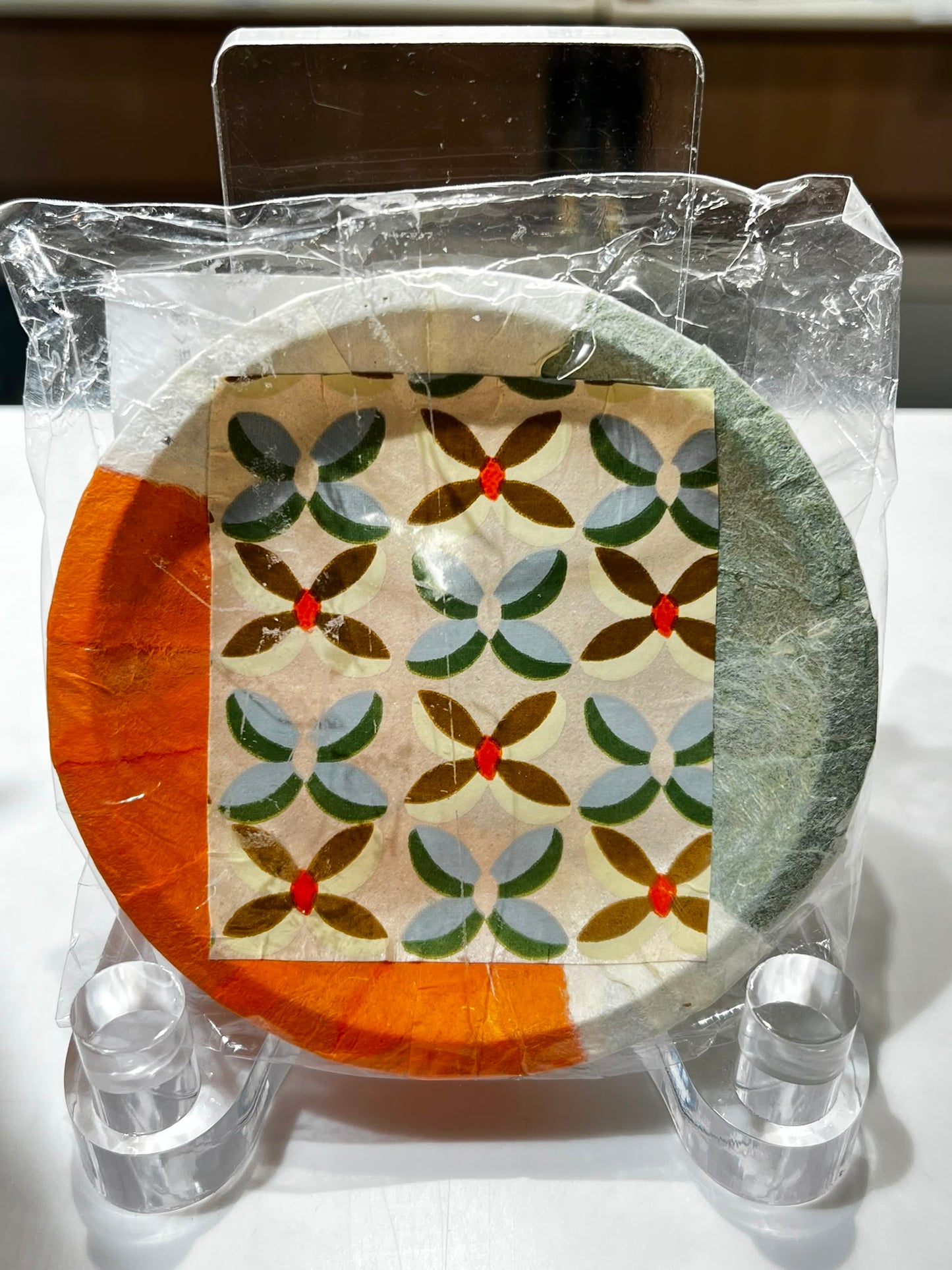 越前和紙 圓形收納盤 | Echizen Washi Round Tray