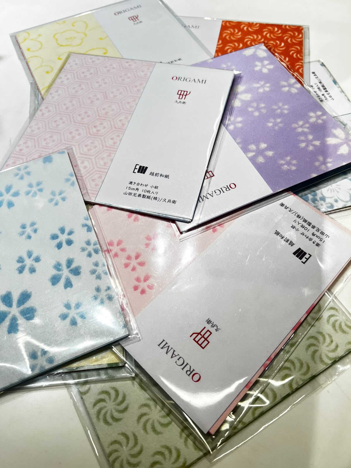 越前和紙 山田兄弟 折紙 | Echizen Washi Origami Paper