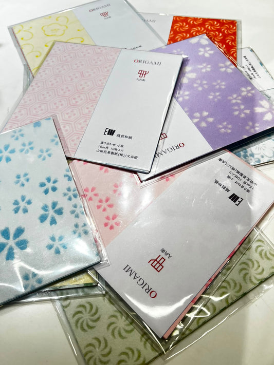 越前和紙 山田兄弟 折紙 | Echizen Washi Origami Paper