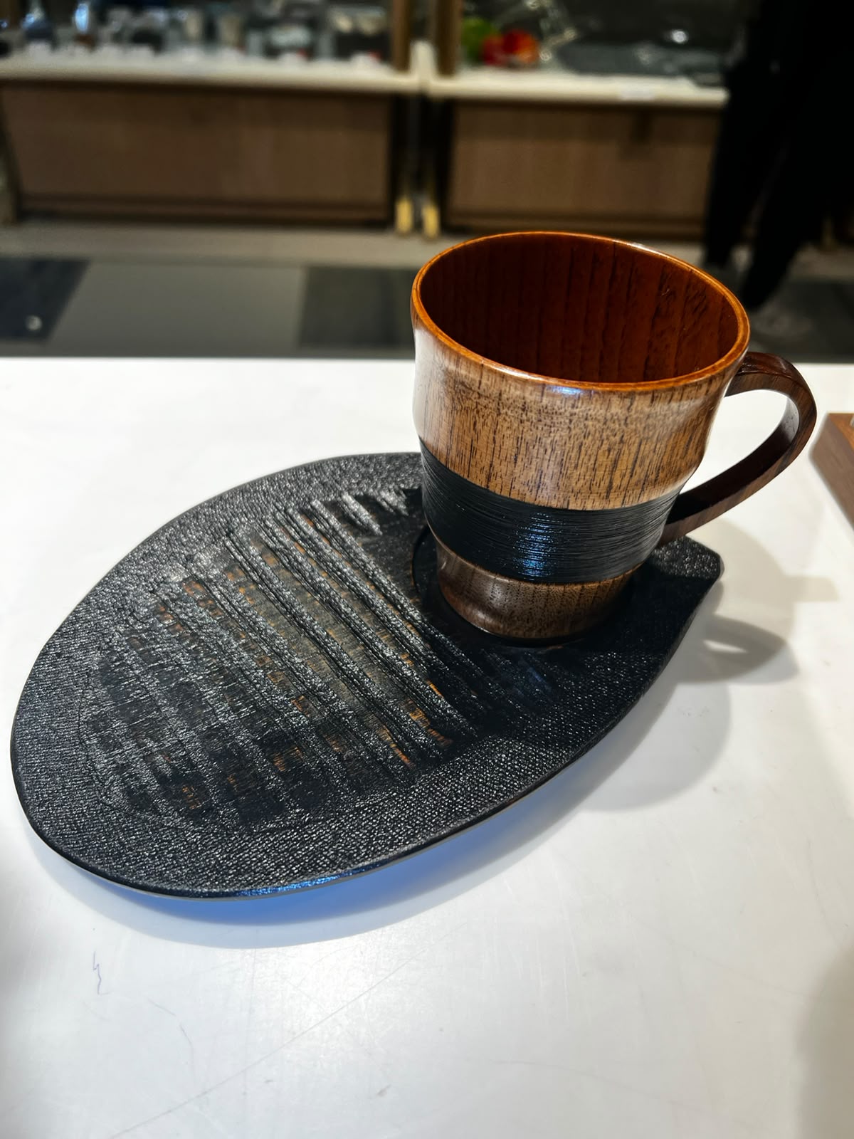 漆木紋咖啡杯套裝 | Lacquer Wood Coffee Cup Set