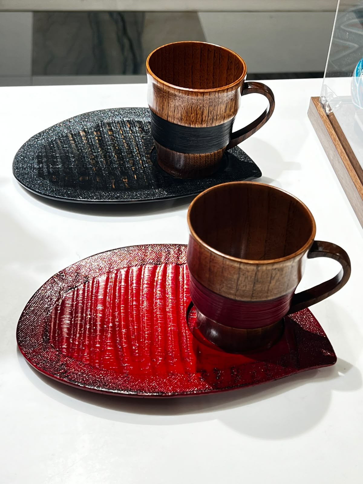 漆木紋咖啡杯套裝 | Lacquer Wood Coffee Cup Set