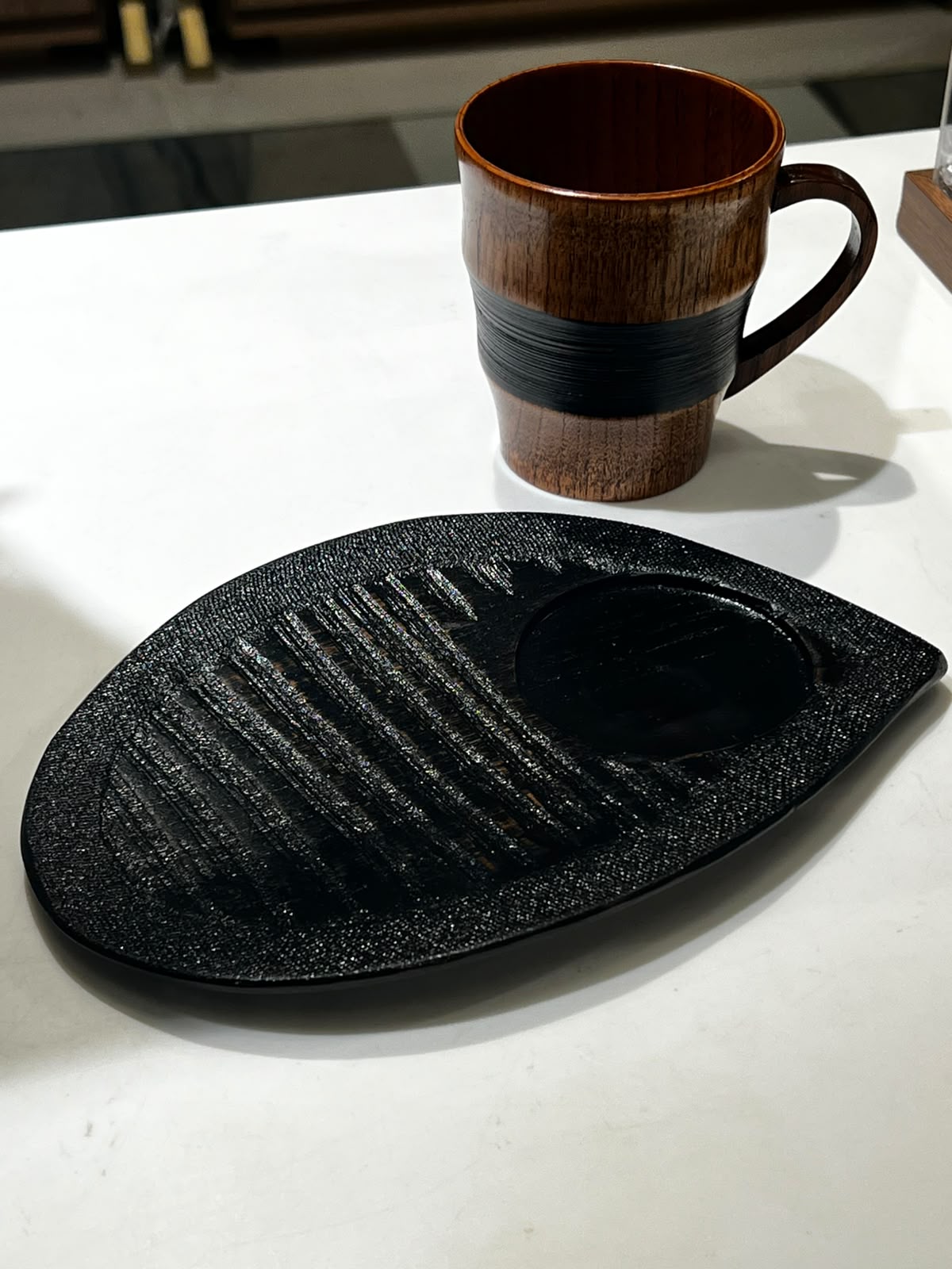 漆木紋咖啡杯套裝 | Lacquer Wood Coffee Cup Set
