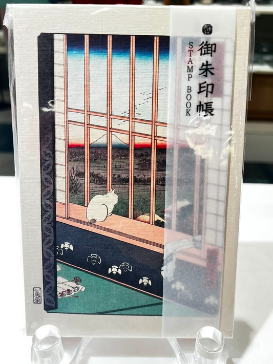 谷下魚榮 - 御朱印帳 - 貓 | Goshuin Stamp Book - Cat
