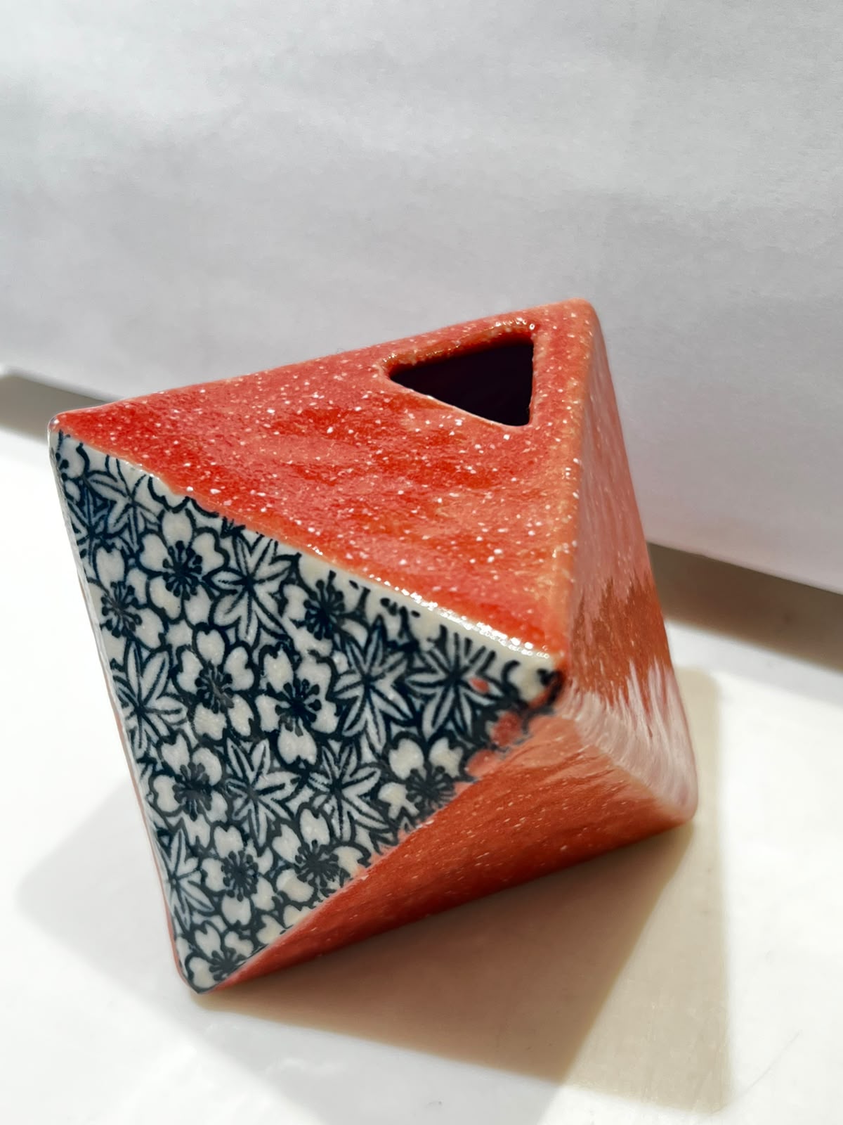 菱形一輪插 | Diamond-shaped Vase