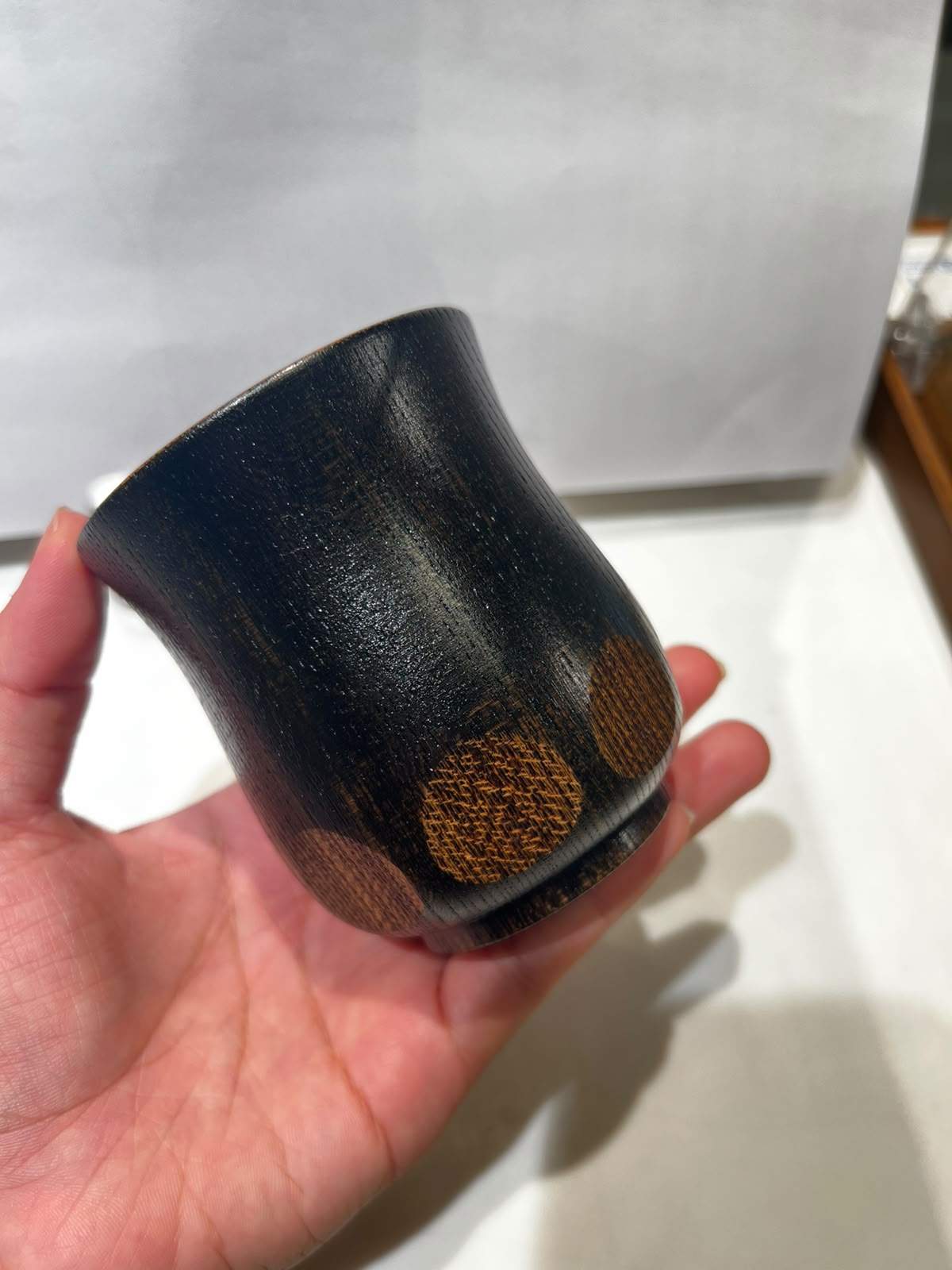 漆器木紋杯 | Lacquerware Wood Grain Cup