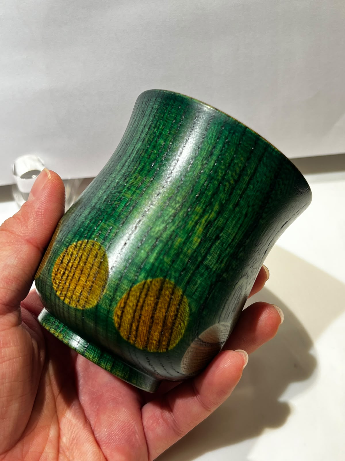 漆器木紋杯 | Lacquerware Wood Grain Cup