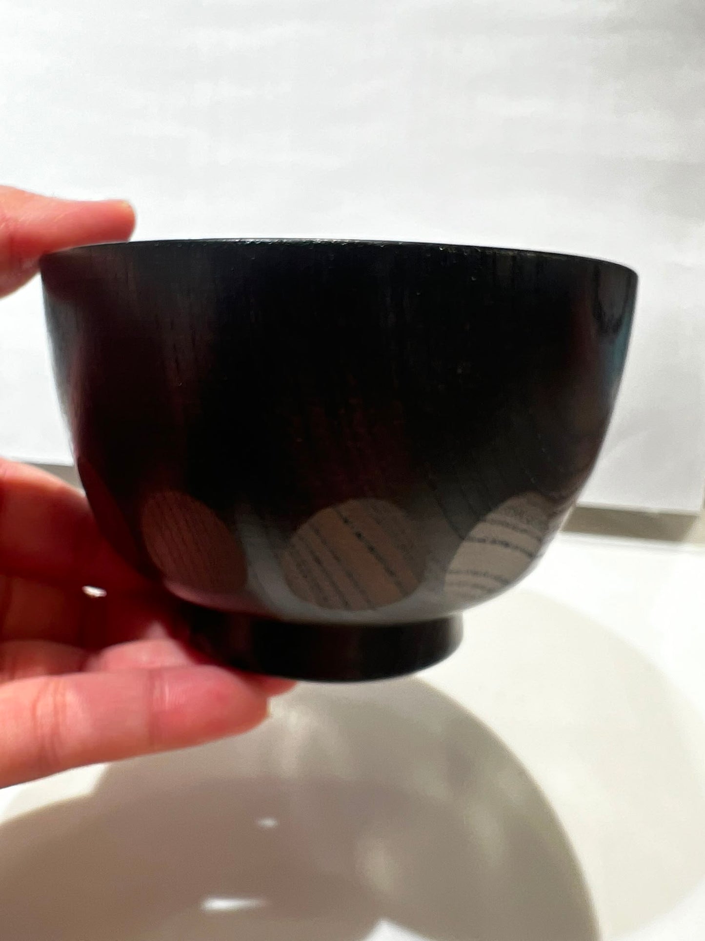 漆器木紋碗 |  Lacquerware Wood Grain Bowl