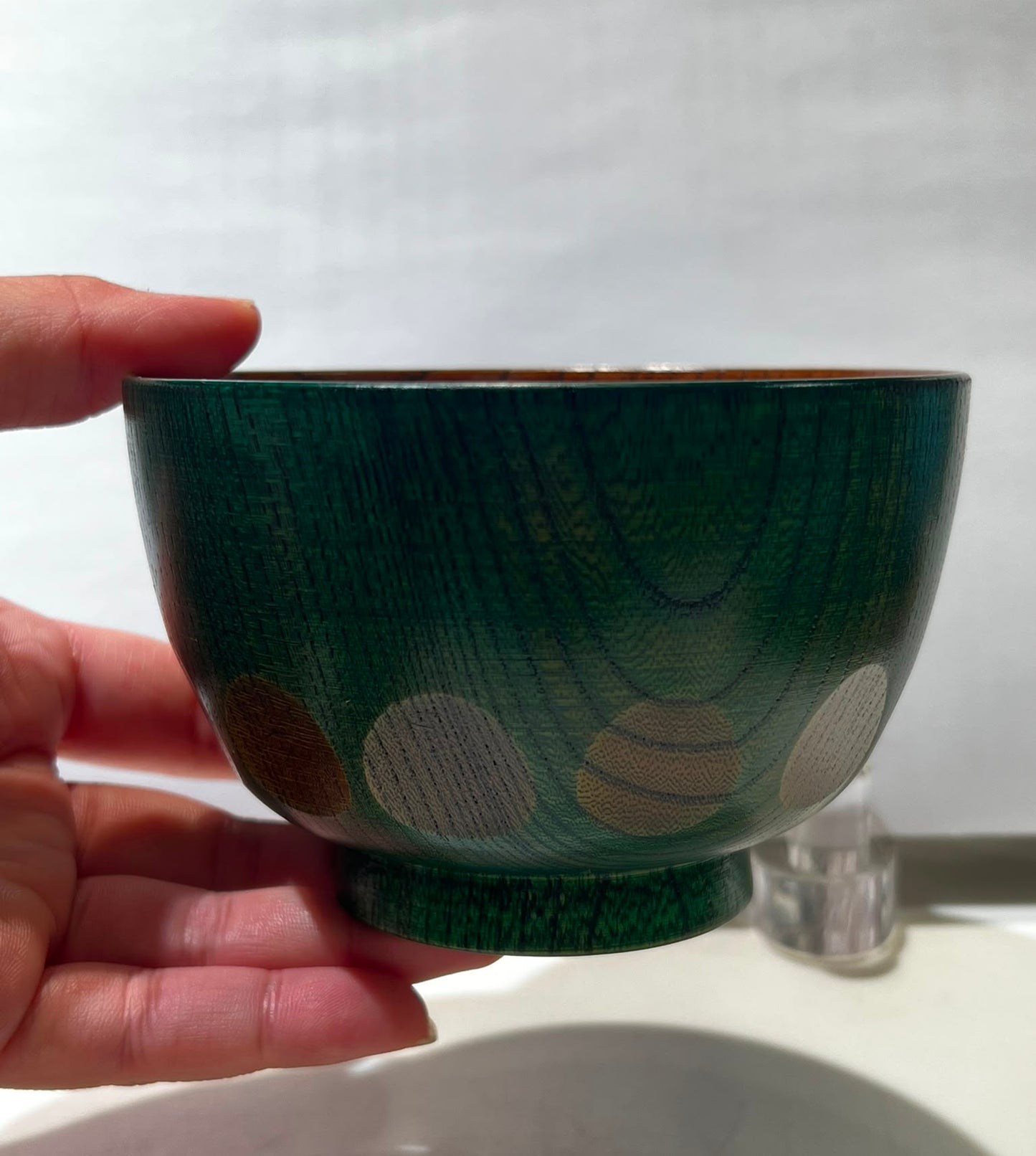 漆器木紋碗 |  Lacquerware Wood Grain Bowl