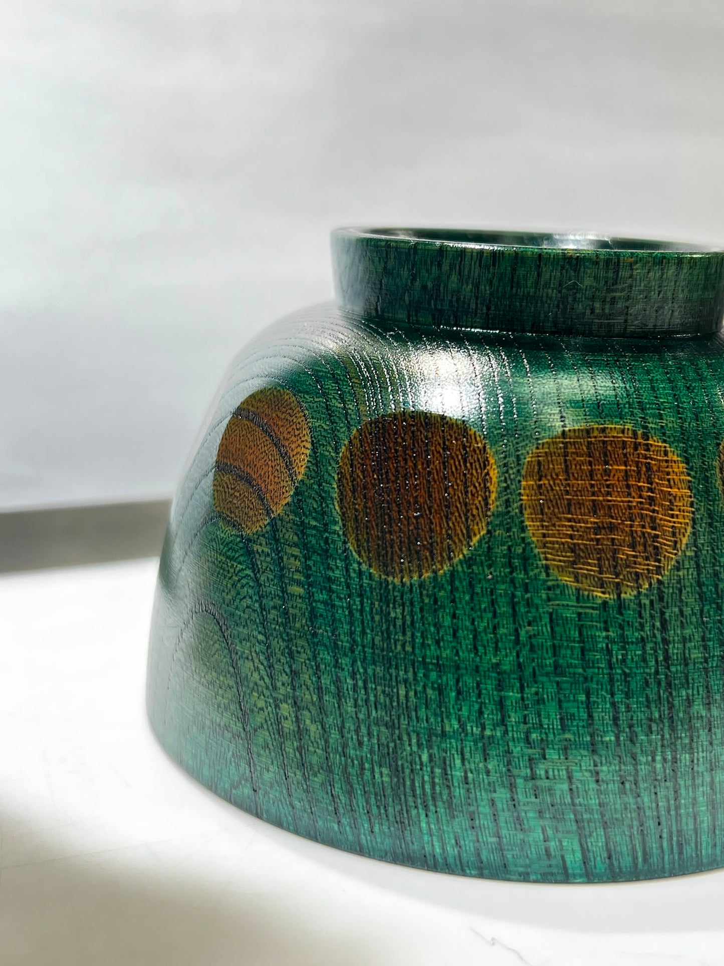 漆器木紋碗 |  Lacquerware Wood Grain Bowl
