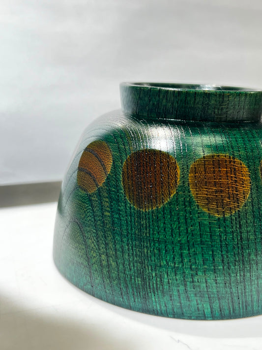 漆器木紋碗 |  Lacquerware Wood Grain Bowl