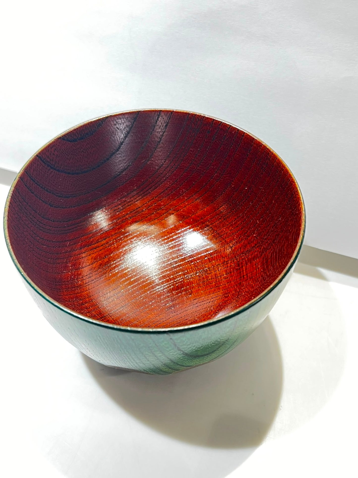 漆器木紋碗 |  Lacquerware Wood Grain Bowl